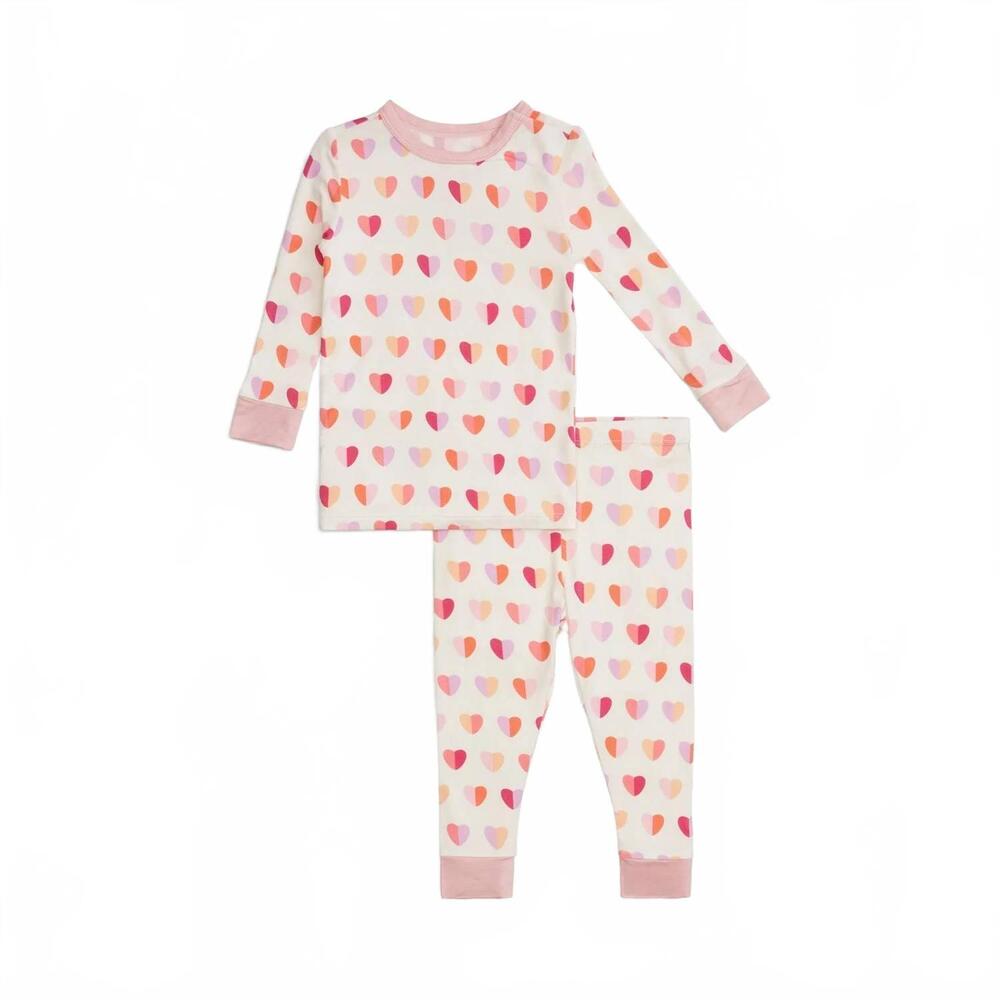 NEW MAGNETIC ME kids modal magnetic pajama set in pink